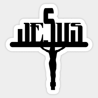 Jesus Design Jesus on the cross Sticker